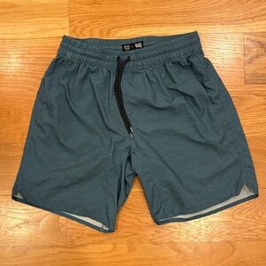 RSQ Men's Teal Athletic Shorts